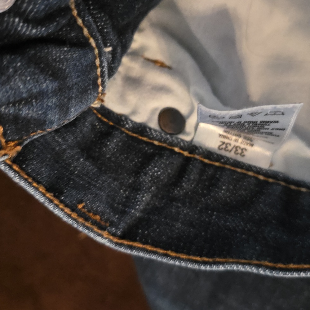 🏝️Mens' Aeropostale Jeans Slim Straight 33x32 - Picture 5 of 6